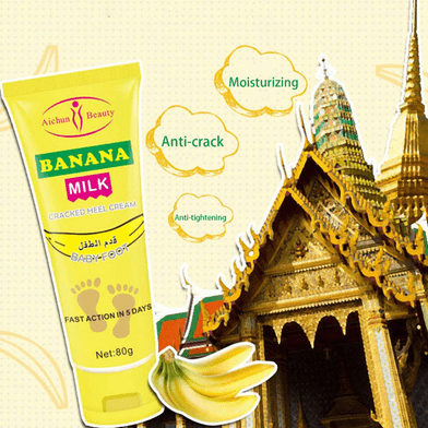 Aichun Beauty Banana Milk Cracked Heel Cream – 80gm